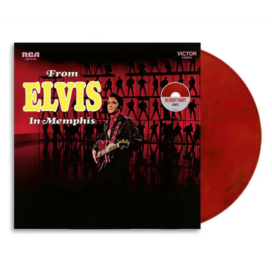 FROM ELVIS IN MEMPHIS (NAD 2025) RED & BLACK MARBLE VINYL
