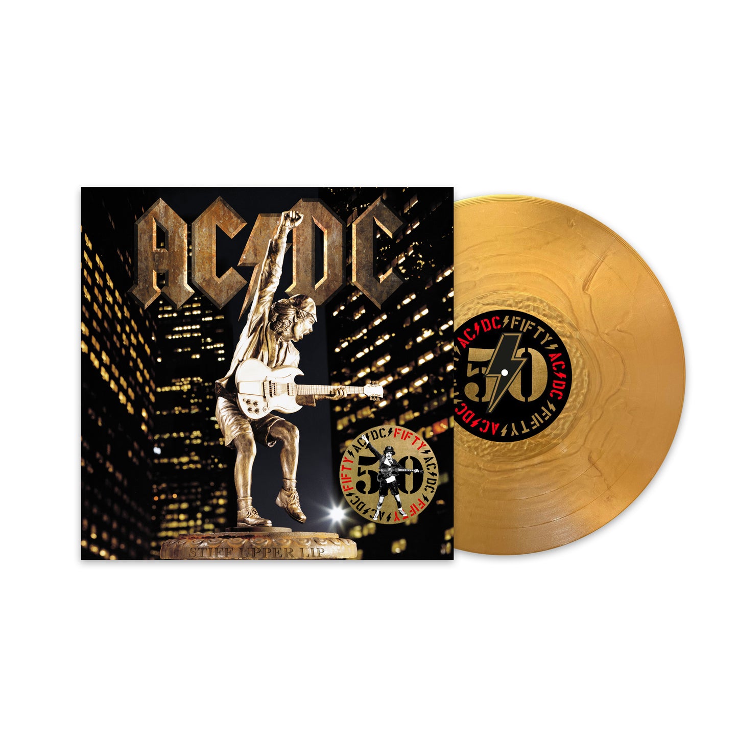 STIFF UPPER LIP (GOLD NUGGET) VINYL