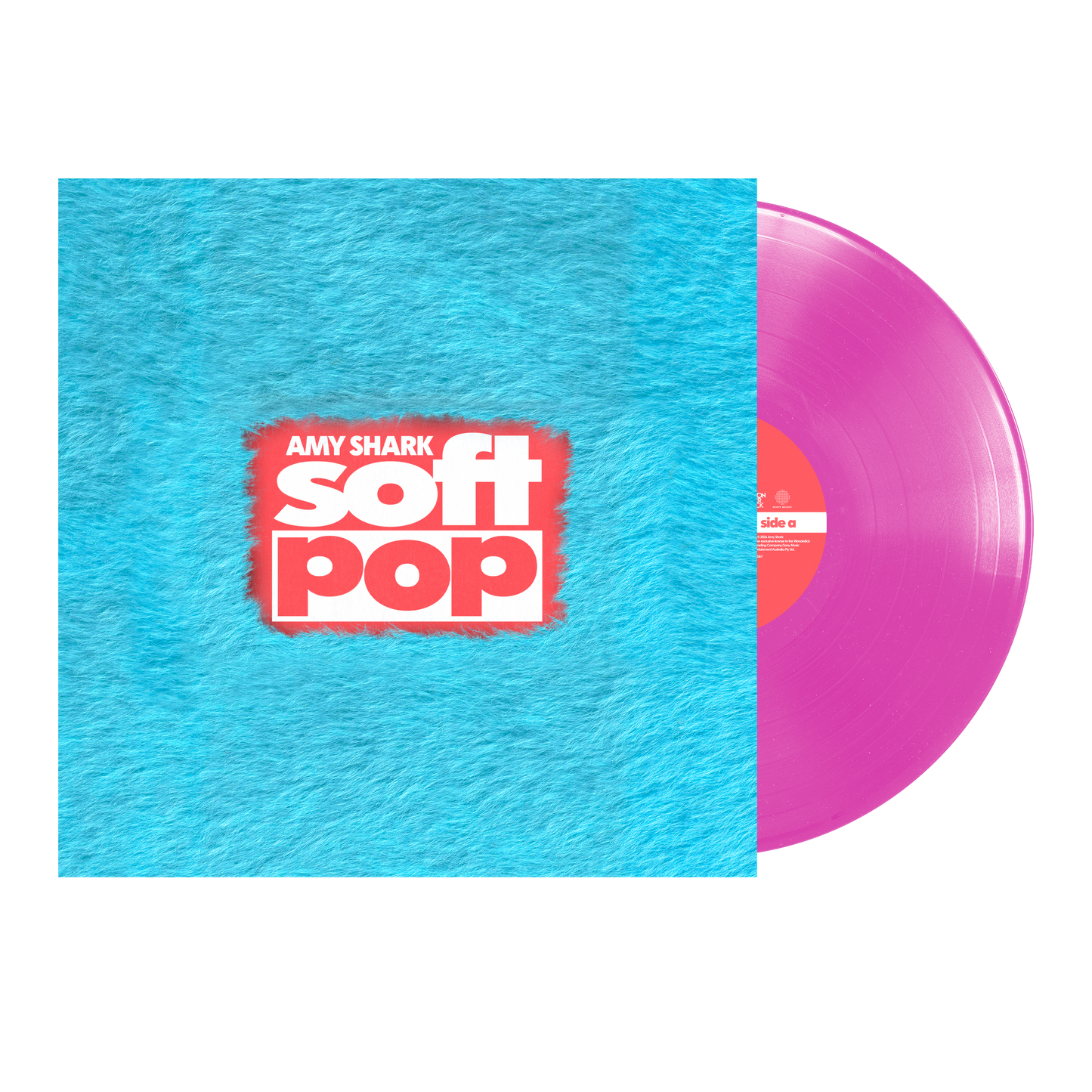 soft pop Hot Pink Vinyl (Signed)