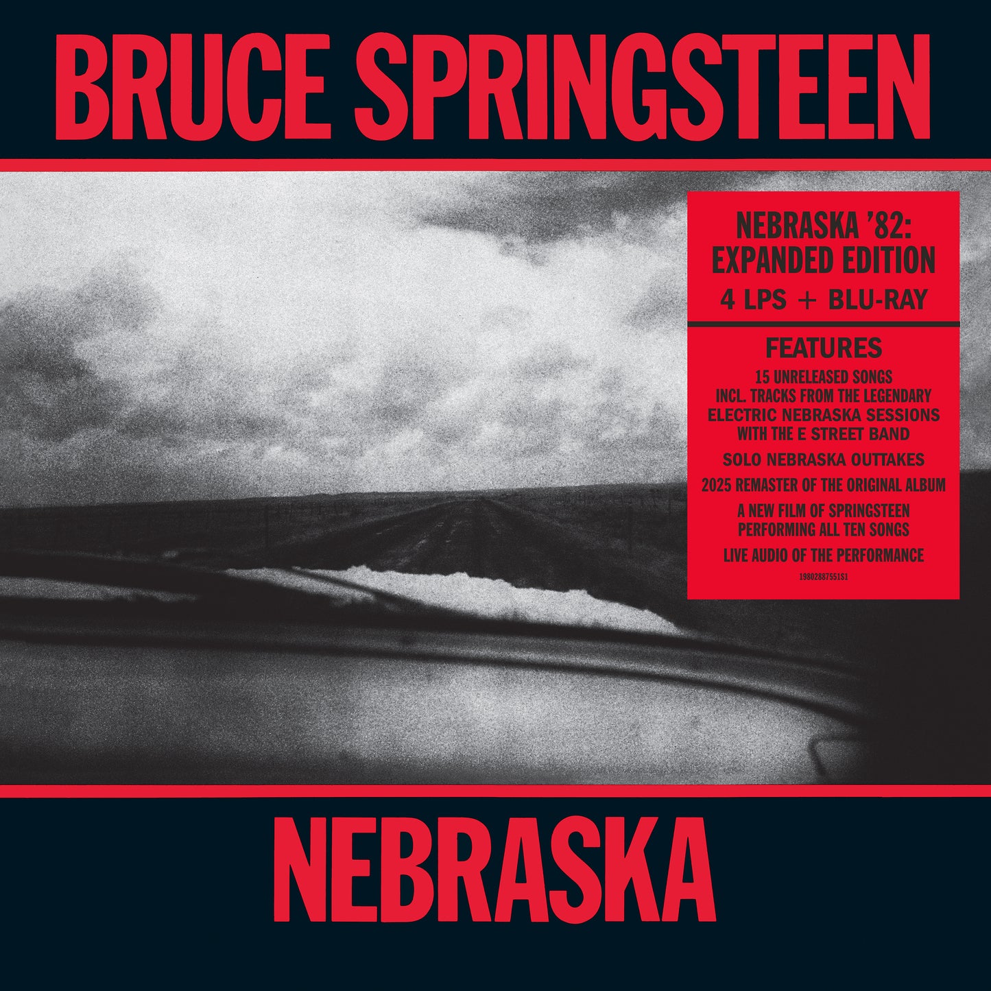 NEBRASKA ’82: EXPANDED EDITION 4LP VINYL + BLU-RAY