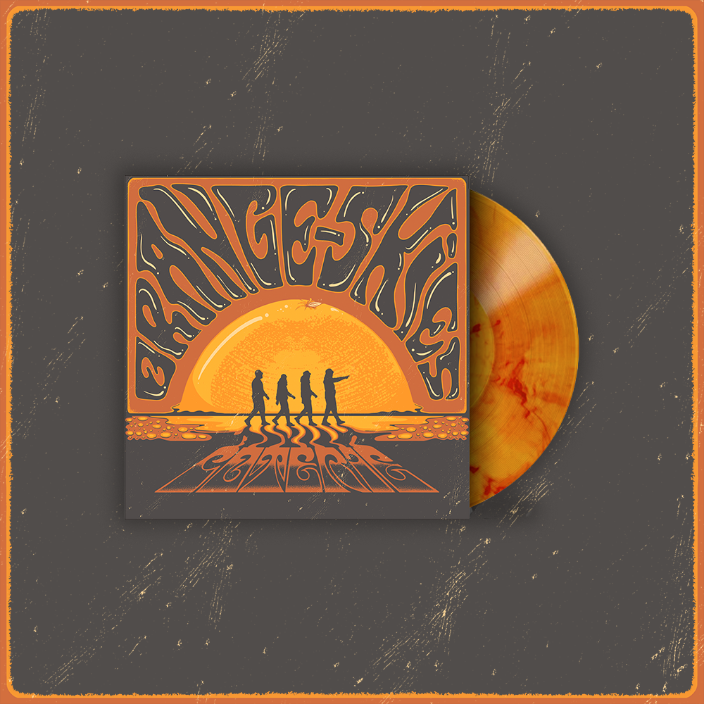 Orange Skies Vinyl + Signed Slick