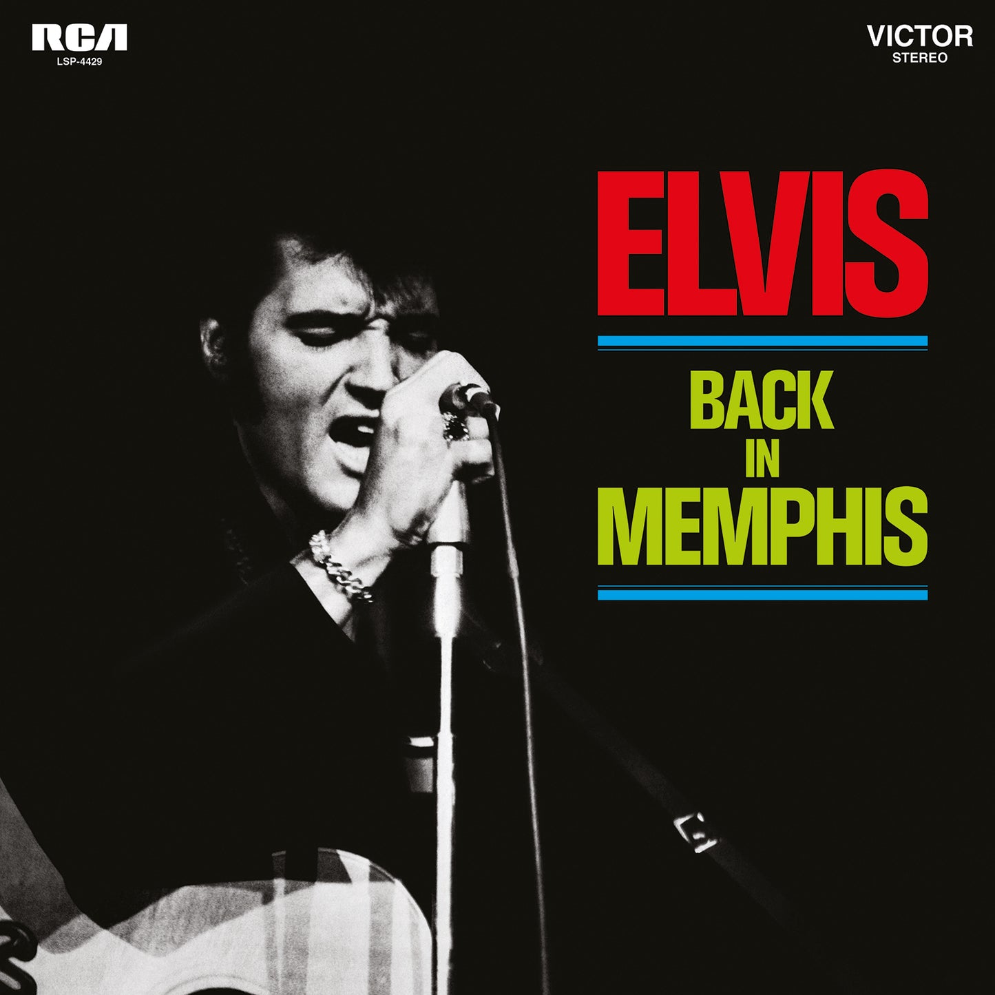 ELVIS BACK IN MEMPHIS (RED) VINYL