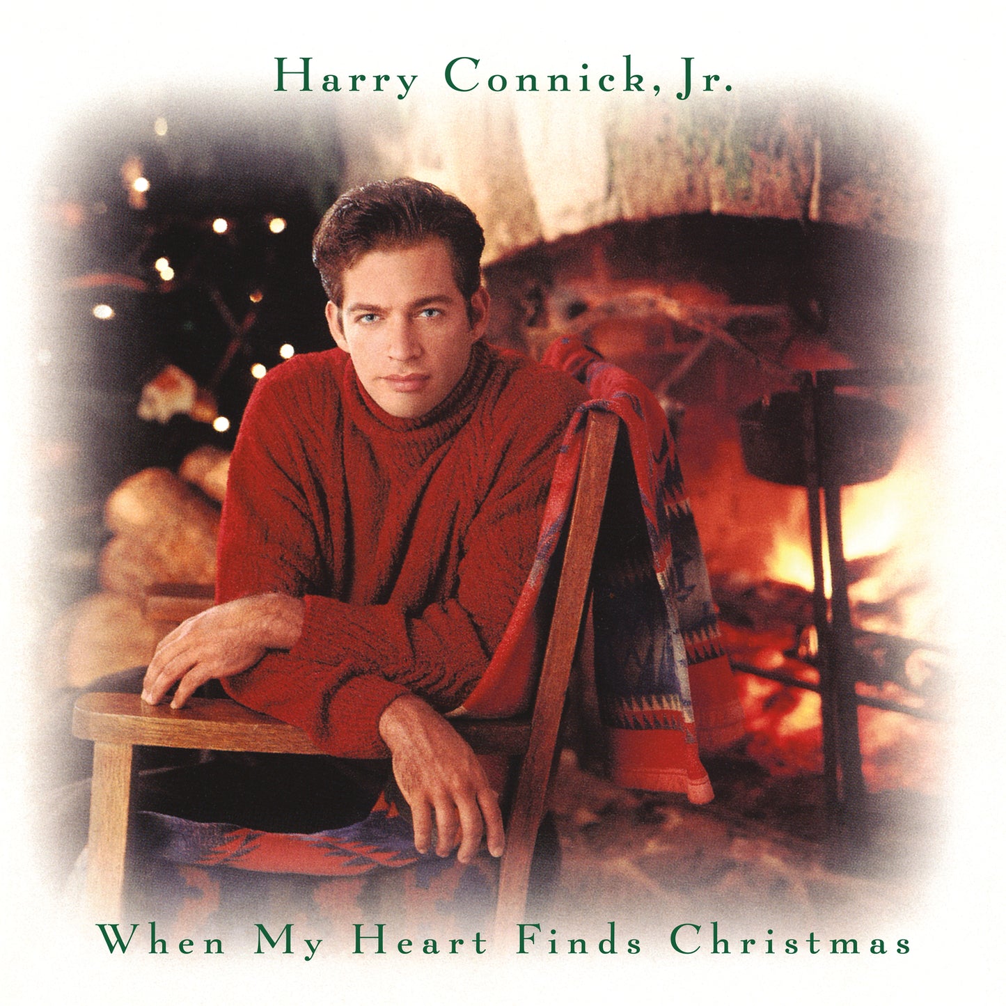 WHEN MY HEART FINDS CHRISTMAS (SOLID RED & BLACK COLOURED) VINYL