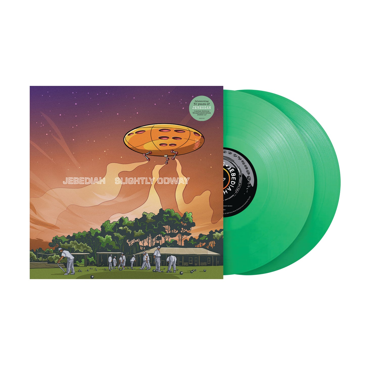 SLIGHTLY ODWAY TRANSLUCENT GREEN VINYL (SIGNED)