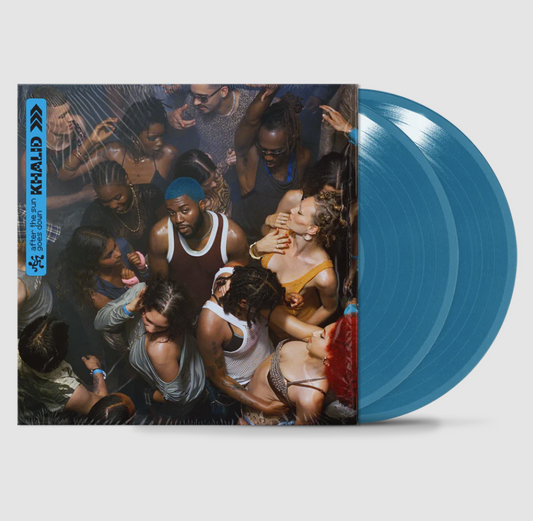 AFTER THE SUN GOES DOWN TURQUOISE BLUE OPAQUE VINYL