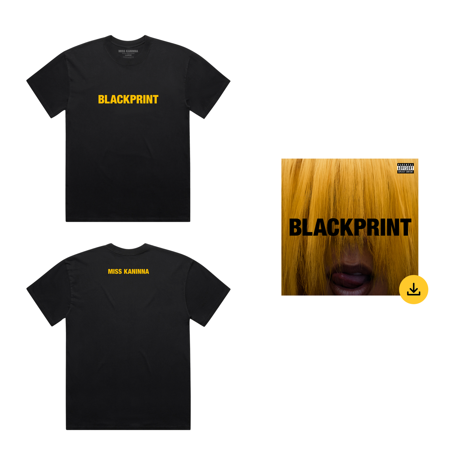 BLACKPRINT Tee shirt + Digital Download