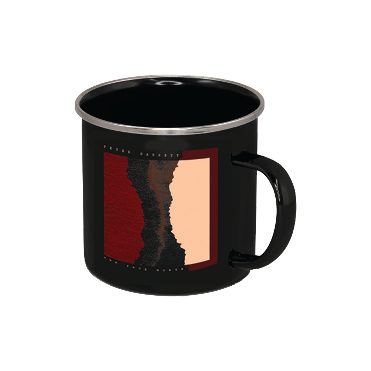THE TRUE NORTH ENAMEL MUG