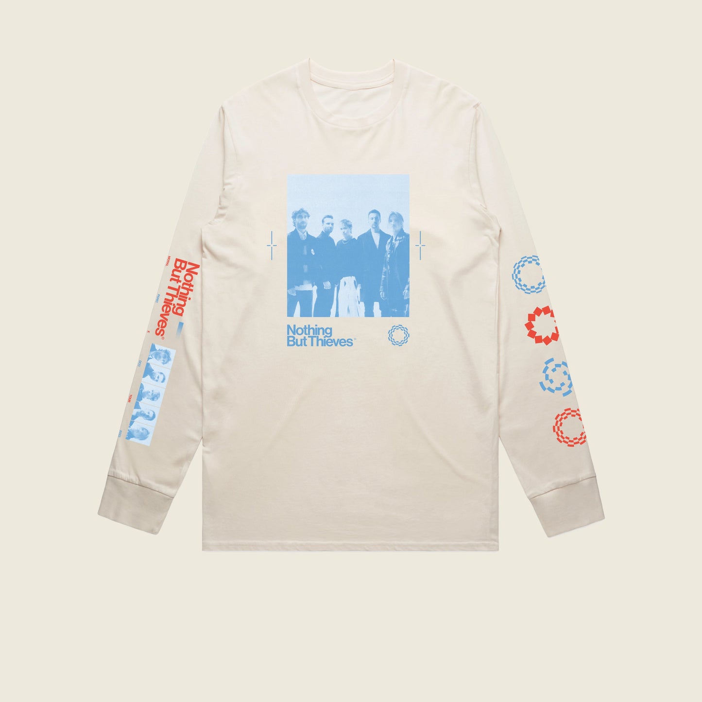 PHOTO ECRU LONGSLEEVE TEE