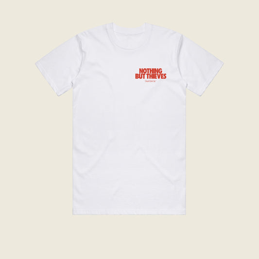 DCC WHITE BREAST PRINT TEE