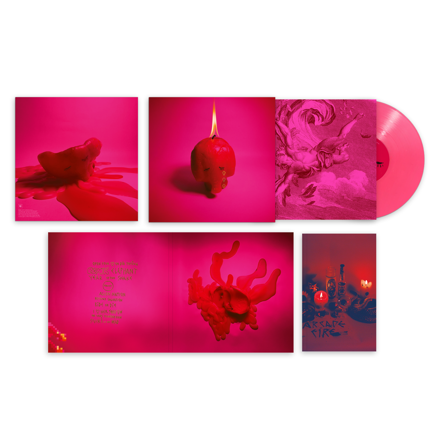 'DON'T THINK ABOUT PINK ELEPHANT' VINYL