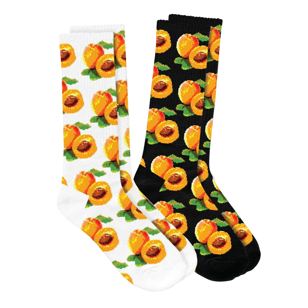 APRICOT SOCKS (2 PACK)