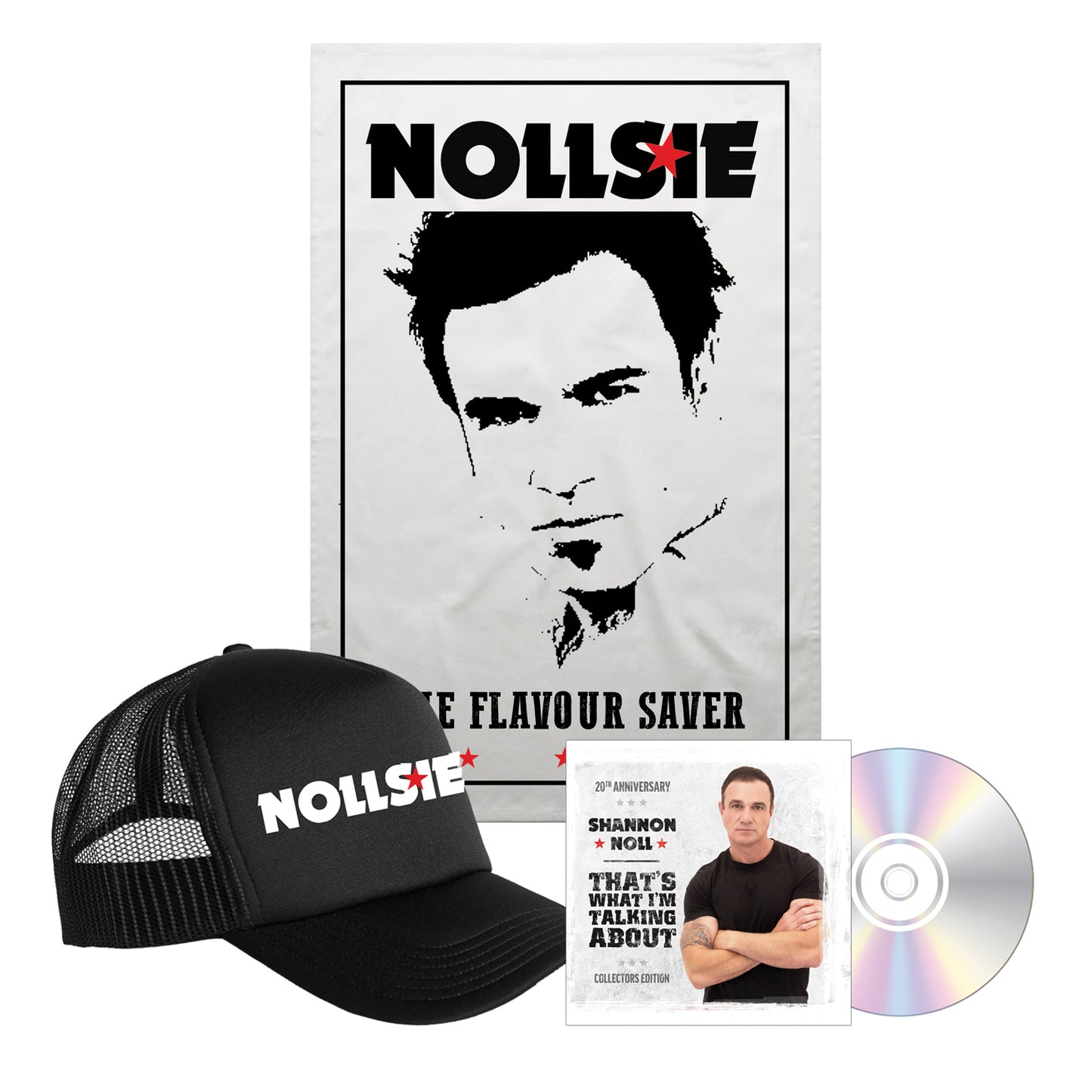 NOLLSIE ACCESSORIES + 2CD BUNDLE