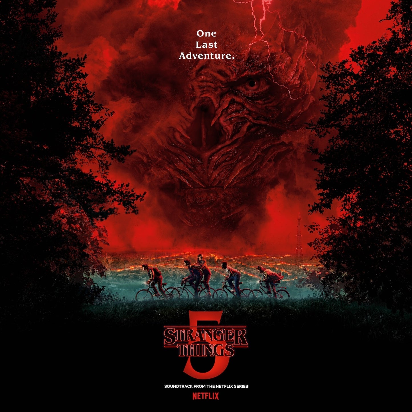 STRANGER THINGS 5 (SOUNDTRACK FROM THE NETFLIX SERIES) ON REPEAT AU EXCLUSIVE VINYL