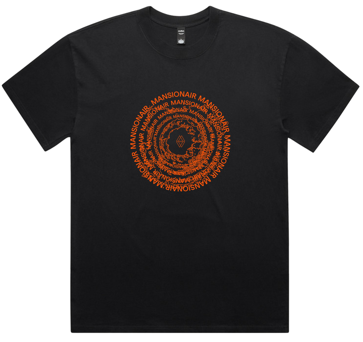 SWIRL TEE BLACK