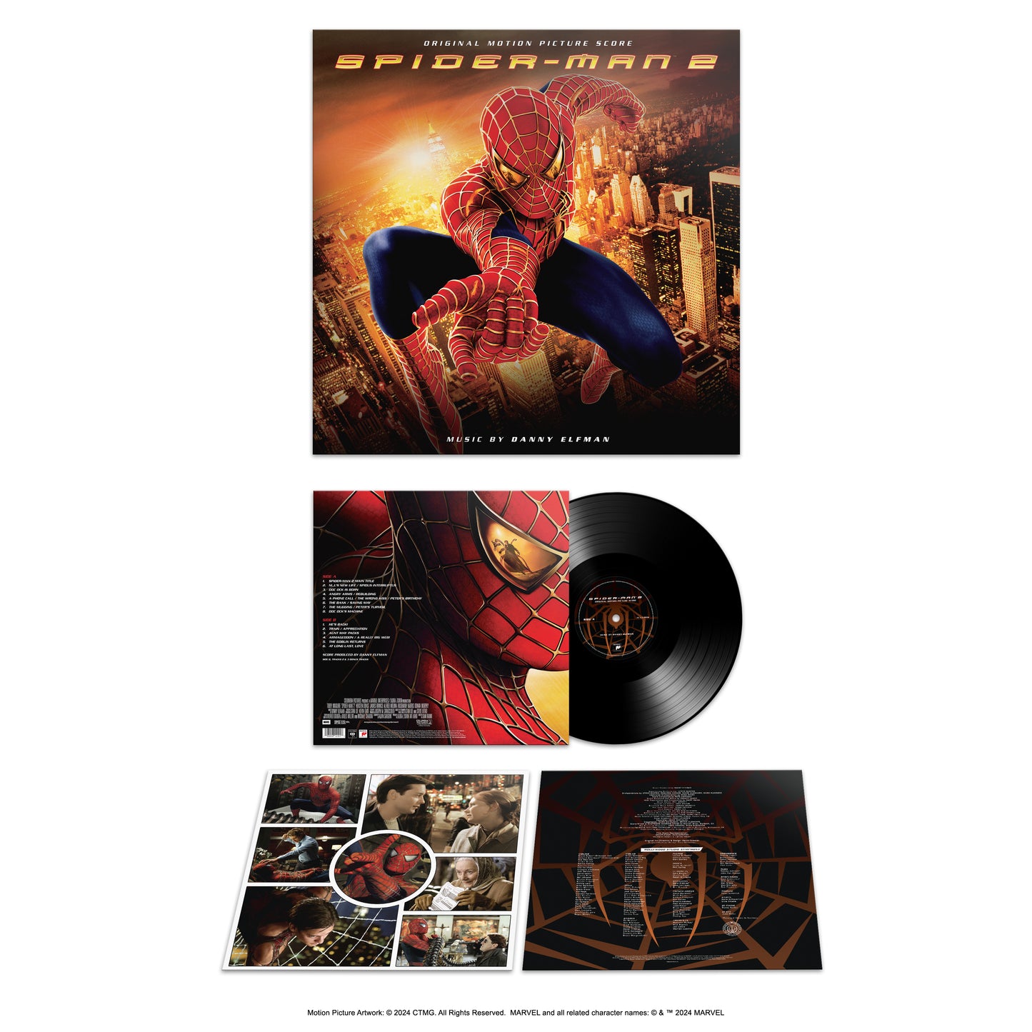 SPIDER-MAN 2 (ORIGINAL MOTION PICTURE SCORE) VINYL