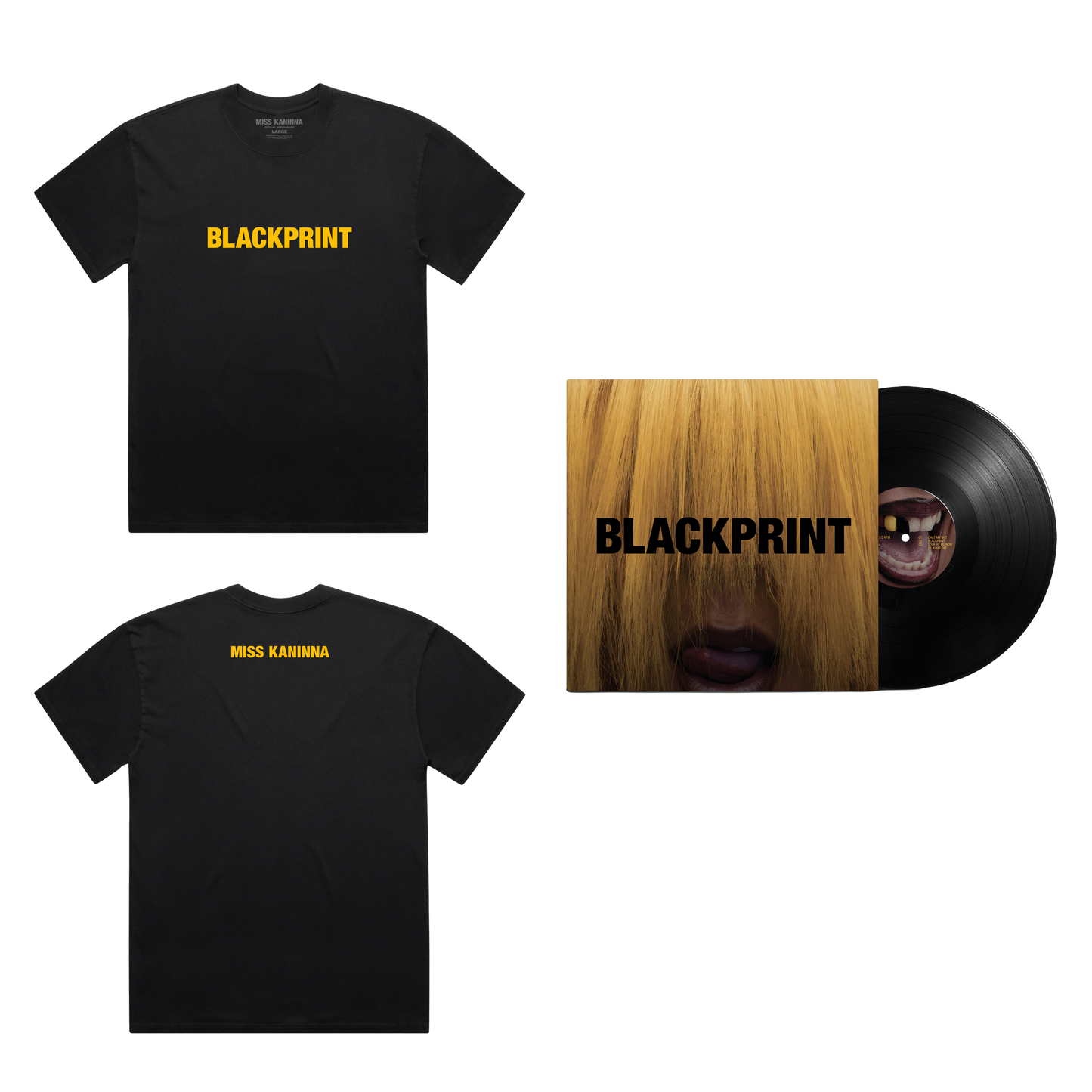 BLACKPRINT Signed Vinyl + Tee