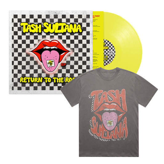 RETURN TO THE ROOTS NEON YELLOW TRANSPARENT VINYL + TEE BUNDLE