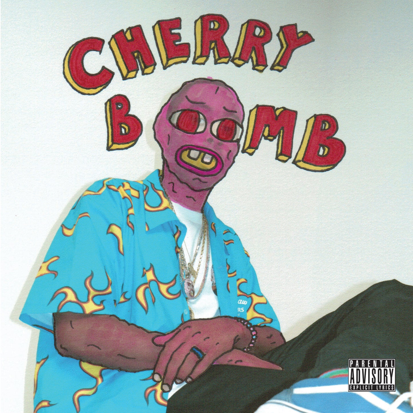 CHERRY BOMB (MASK COVER - TRANSLUCENT BLUE) VINYL
