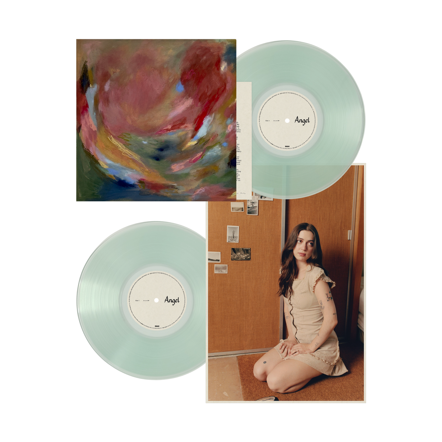 ANGEL 2LP COKE BOTTLE CLEAR VINYL