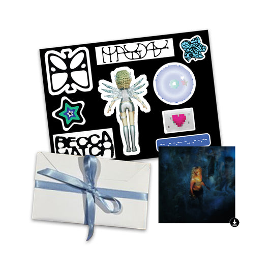 MAYDAY HAND-WRITTEN NOTE + STICKERS + DIGITAL DOWNLOAD