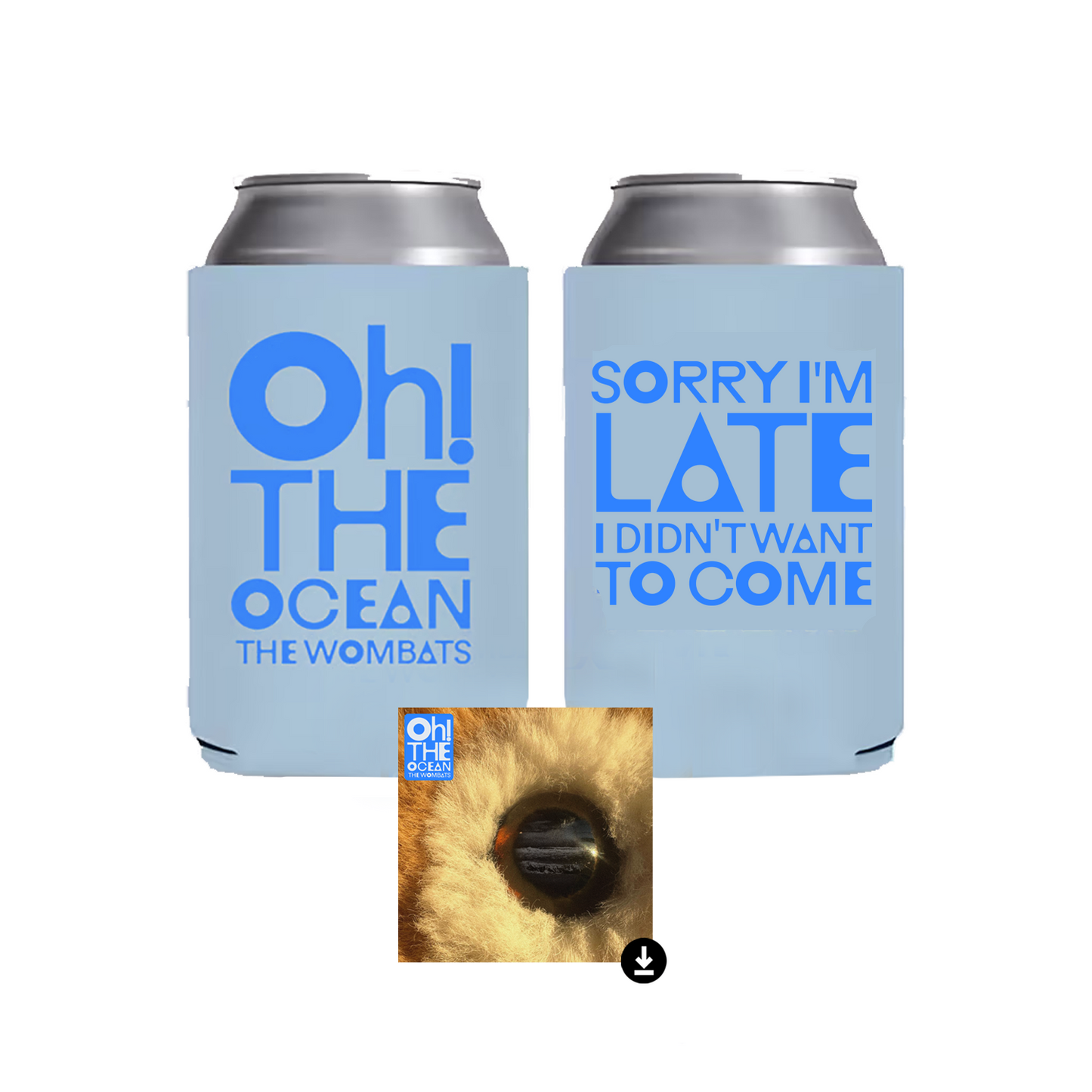 Oh! The Ocean Stubby Holder (Blue) + Digital Album (Australia Exclusive)