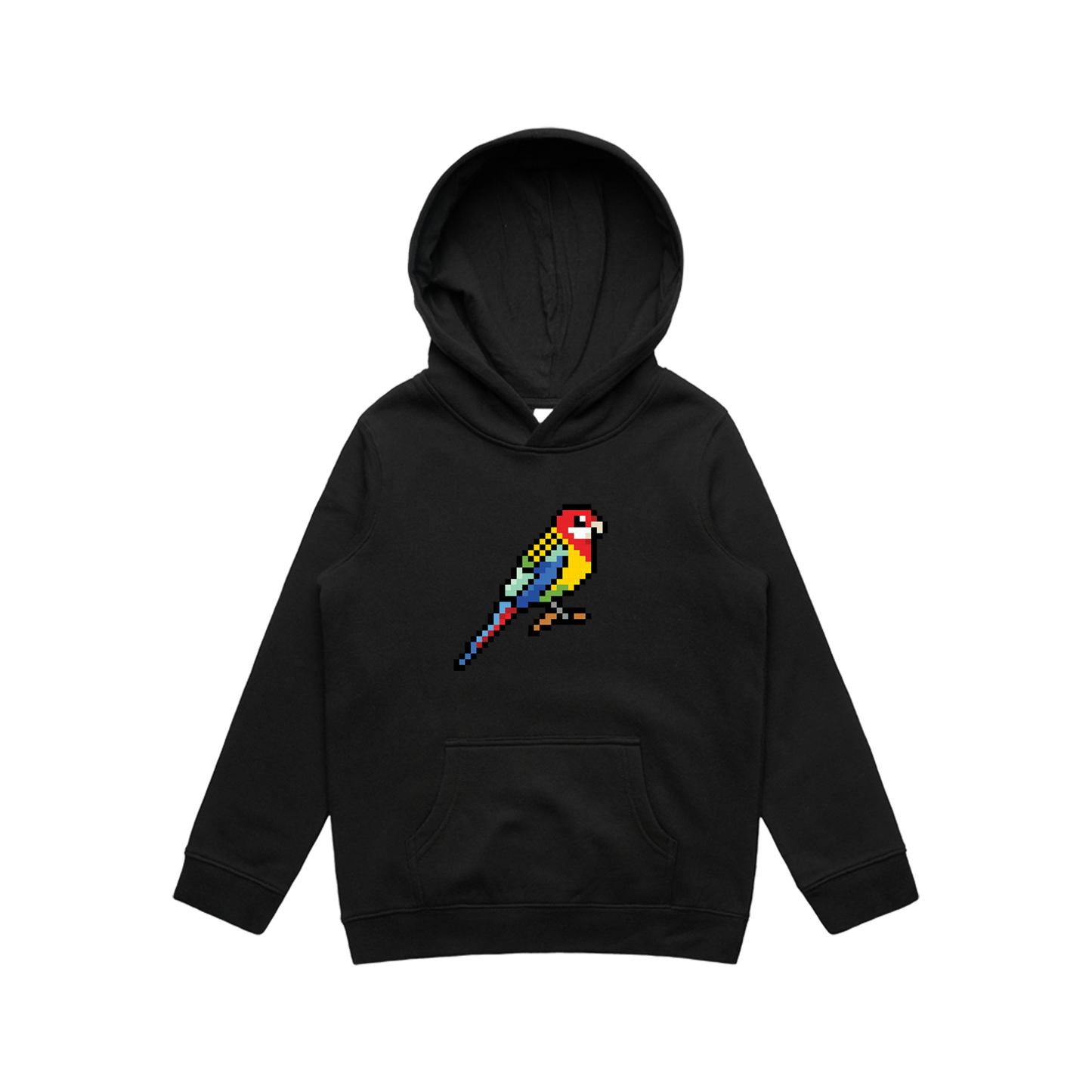 Eastern Rosellas Black Hoodie (Youth)