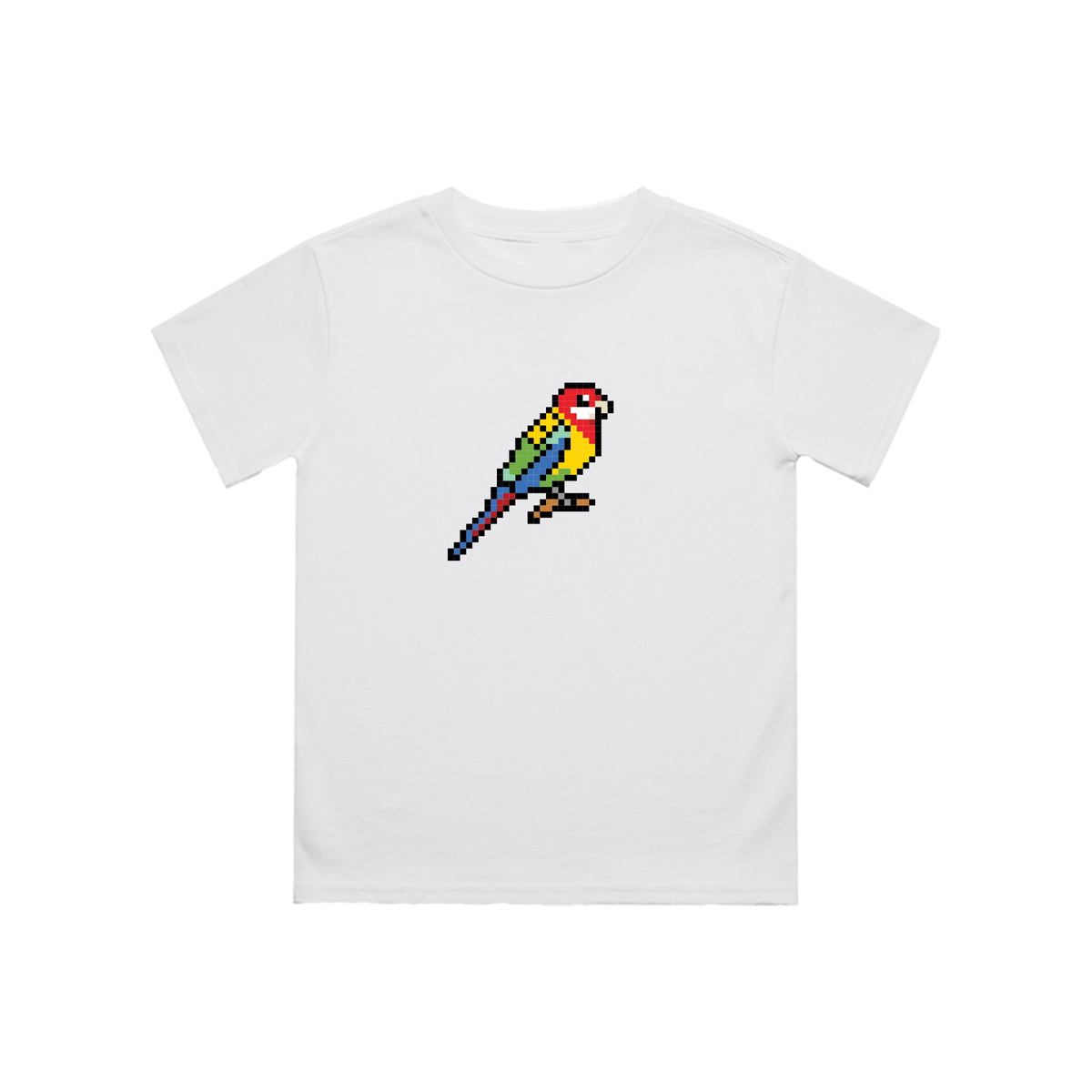 Eastern Rosellas White T-Shirt (Youth)
