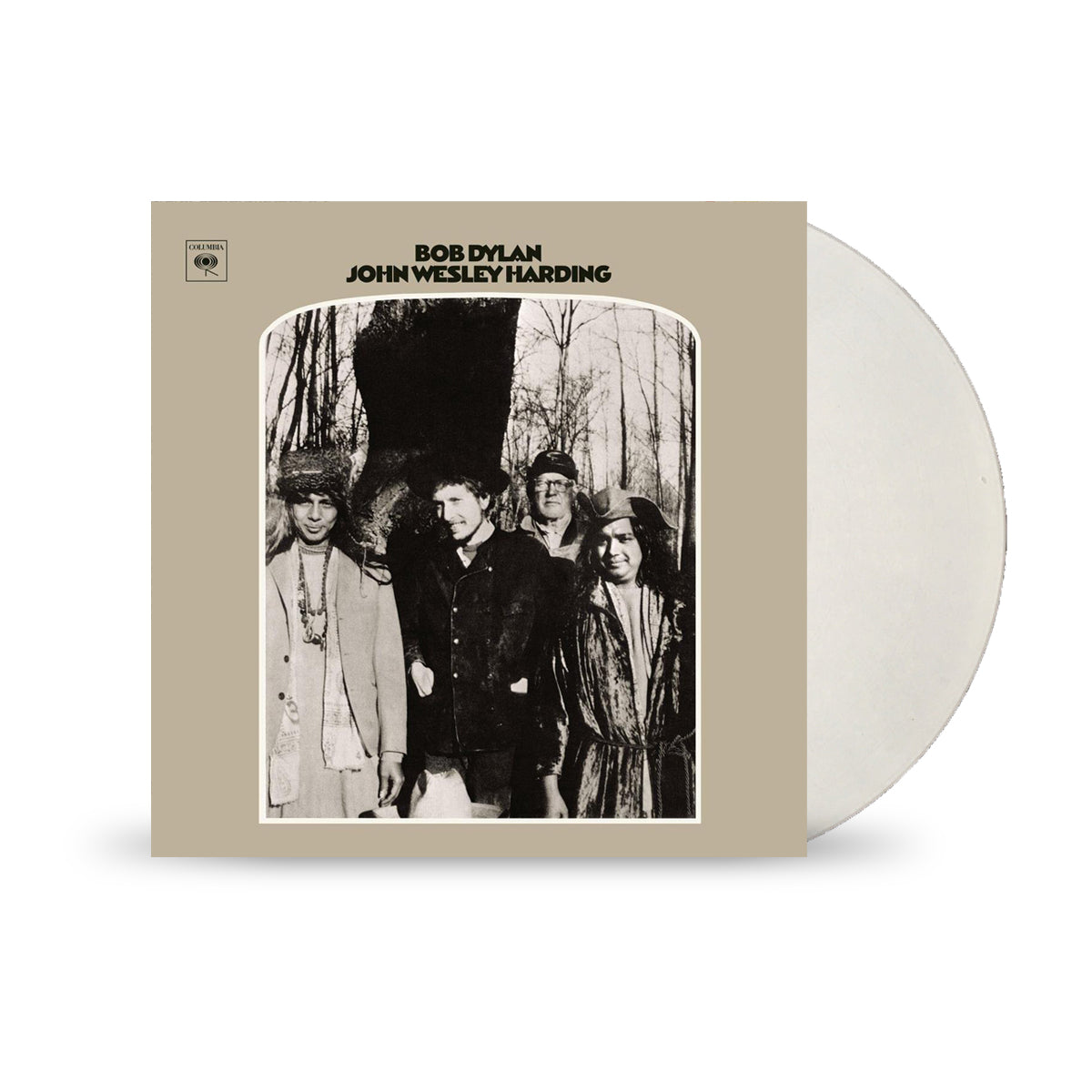 JOHN WESLEY HARDING - 2010 MONO VERSION (WHITE) VINYL