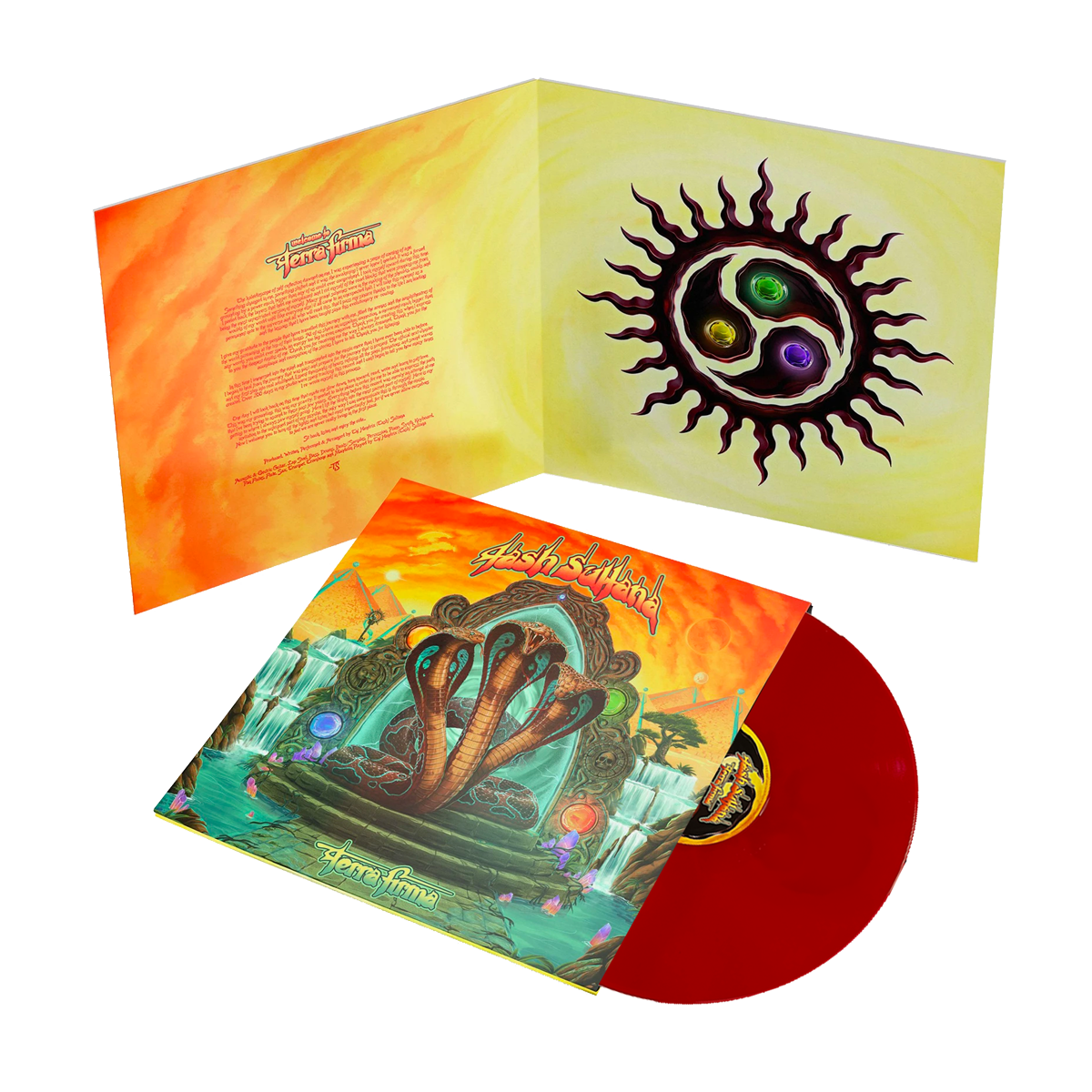 Terra Firma 2LP Vinyl (Exclusive Transparent Red Colourway)