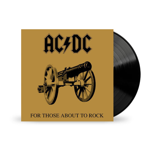 FOR THOSE ABOUT TO ROCK WE SALUTE YOU VINYL