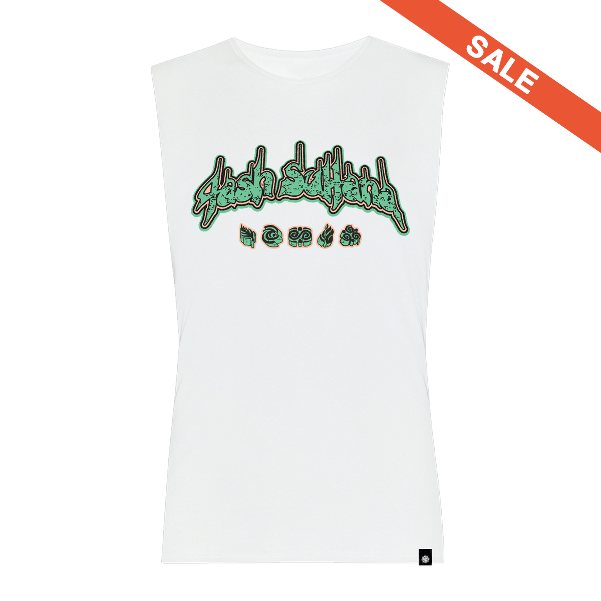 Logo Elements Sleeveless (White)