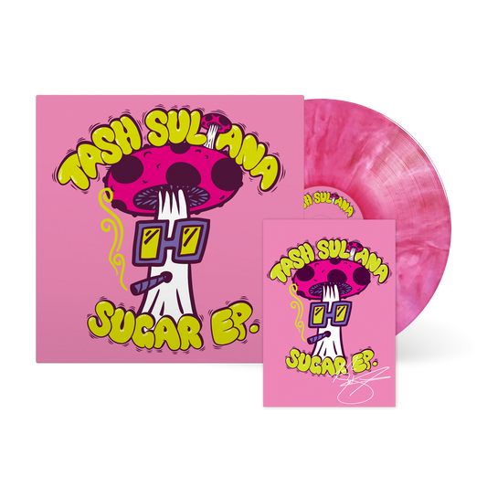 SUGAR EP PINK VINYL + A5 SIGNED ART CARD