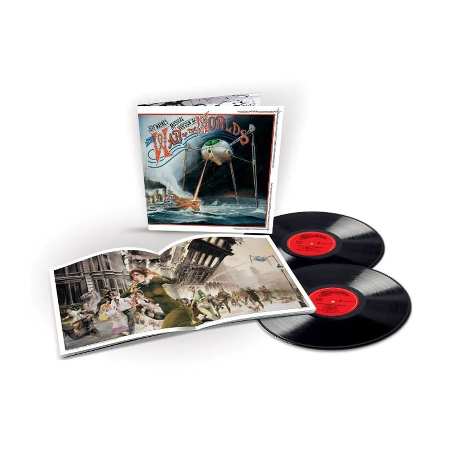 JEFF WAYNE'S MUSICAL VERSION OF THE WAR OF THE WORLDS VINYL