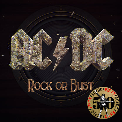 ROCK OR BUST (GOLD NUGGET) VINYL