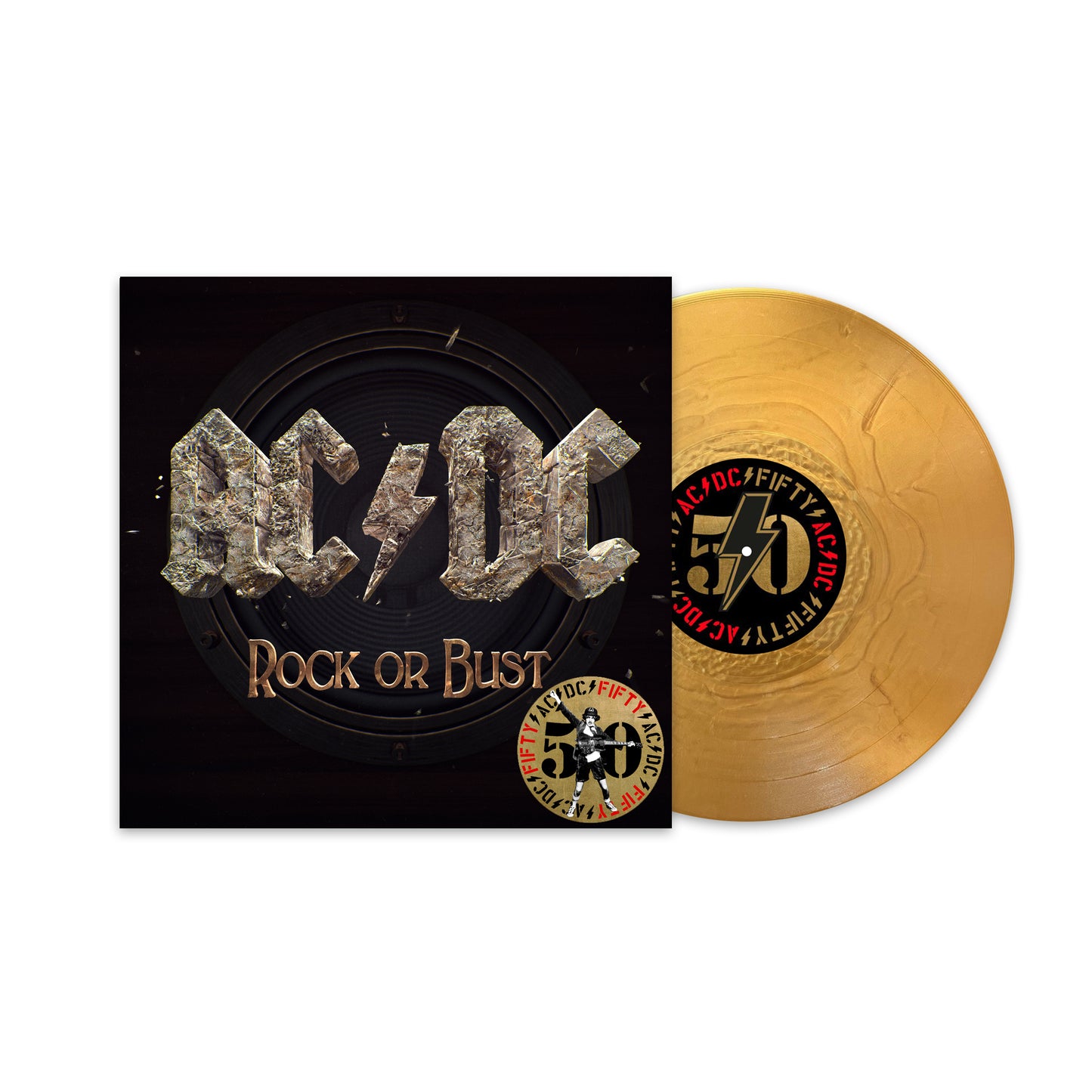 ROCK OR BUST (GOLD NUGGET) VINYL