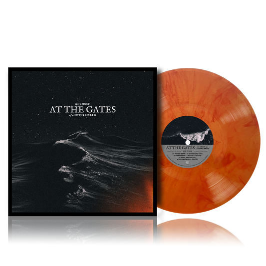 THE GHOST OF A FUTURE DEAD TRANSPARENT ORANGE-RED MARBLED VINYL