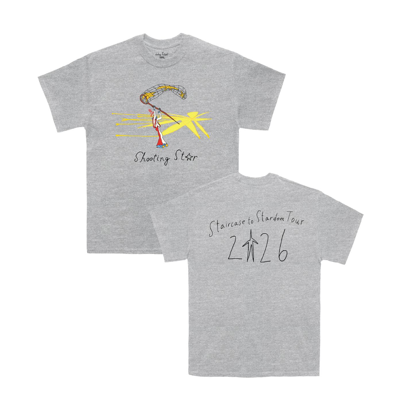 Star Tour Grey Tee