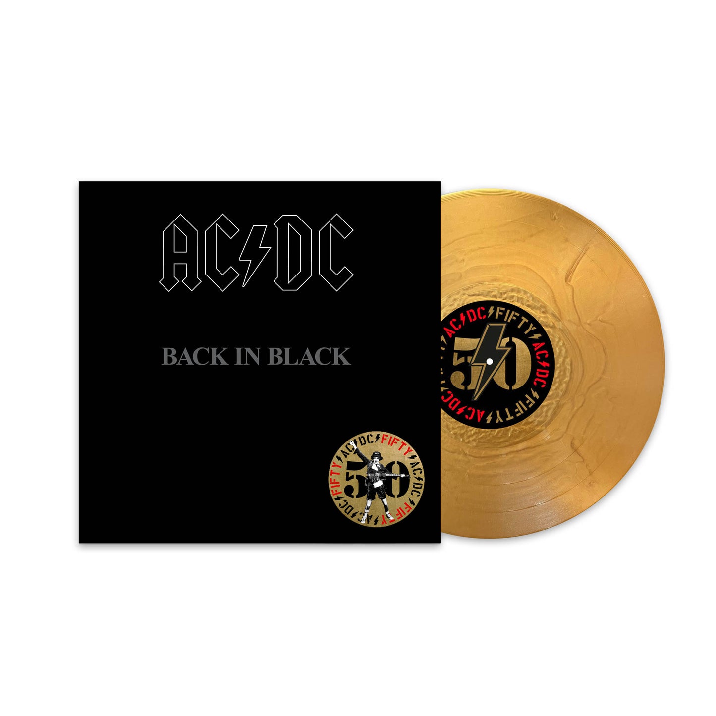 BACK IN BLACK (GOLD NUGGET) VINYL