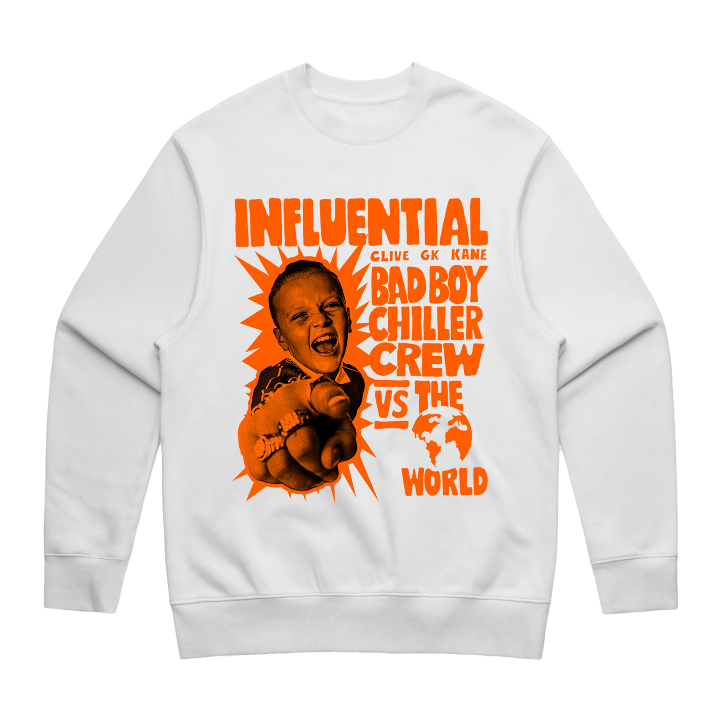 BBCC INFLUENTIAL SWEATSHIRT (WHITE)