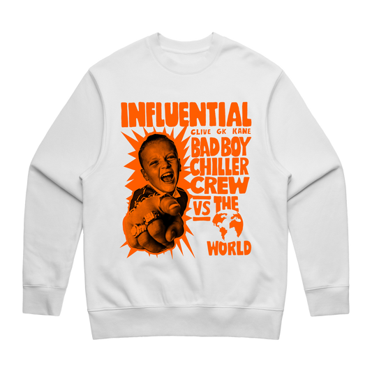 BBCC INFLUENTIAL SWEATSHIRT (WHITE)