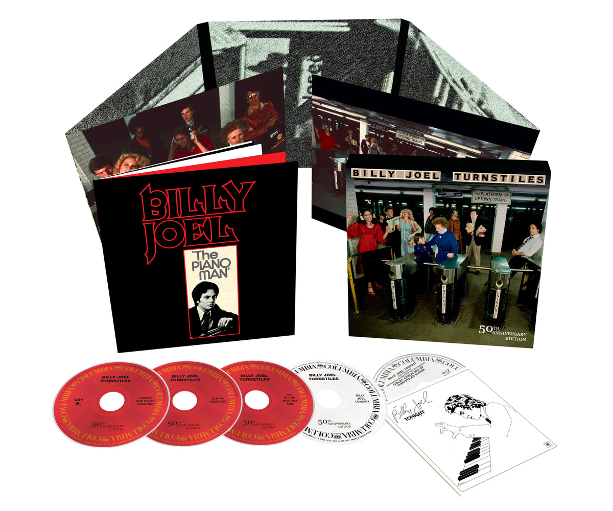 TURNSTILES 50th ANNIVERSARY EDITION 4CD & BLUE-RAY SET