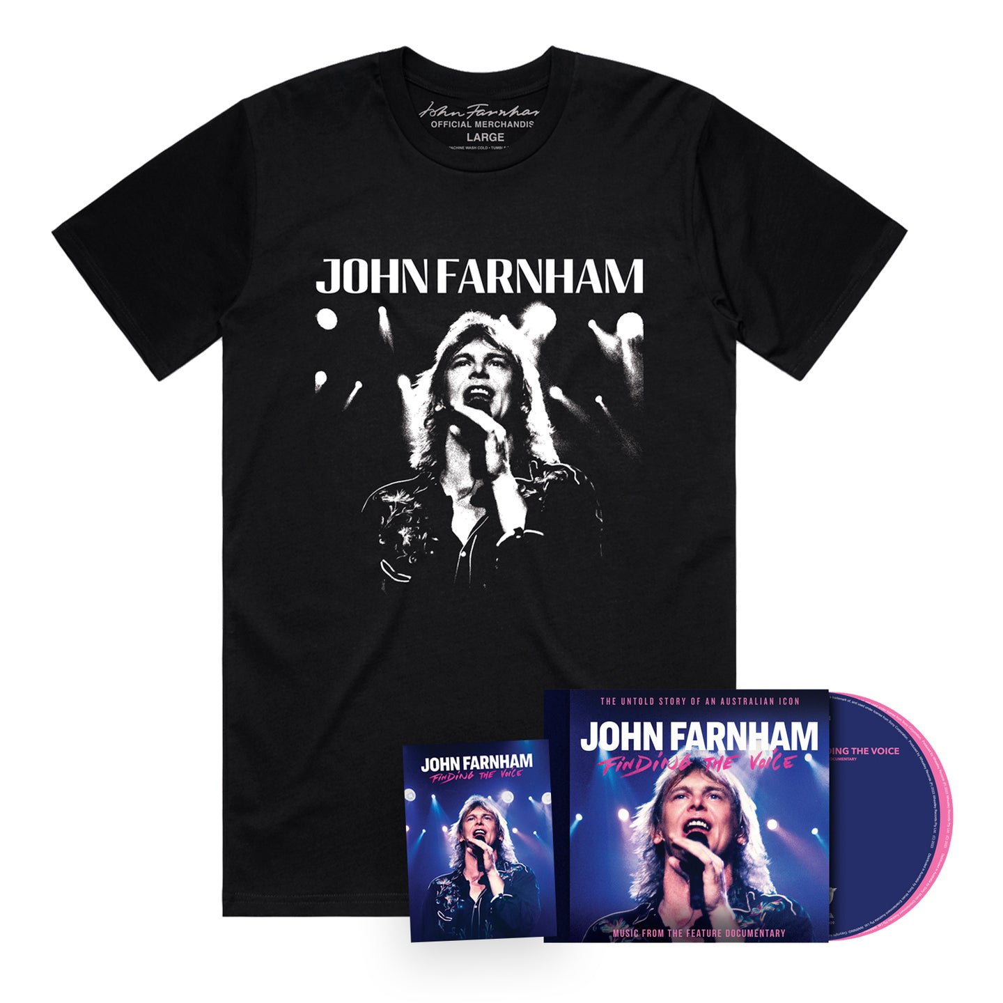 Finding The Voice T-Shirt + CD Pack