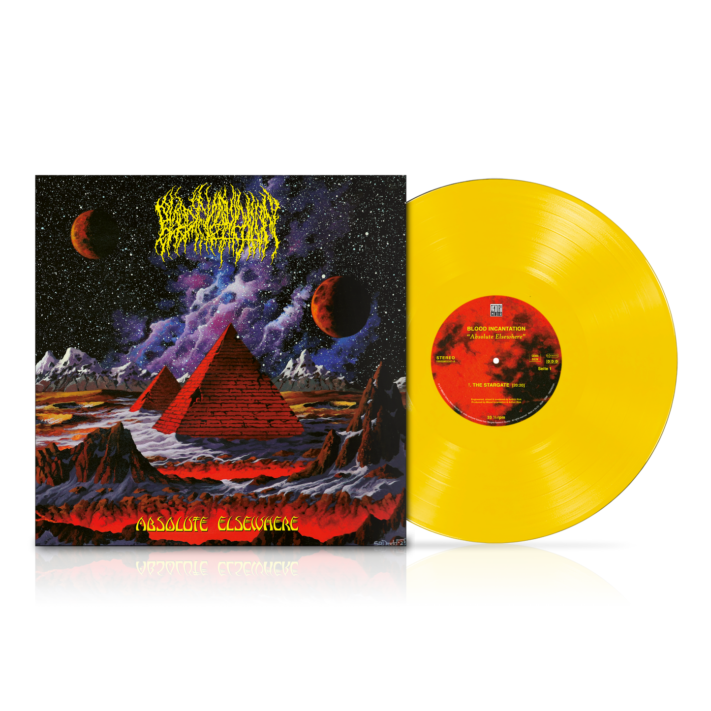 ABSOLUTE ELSEWHERE (TRANSPARENT SUN YELLOW) VINYL