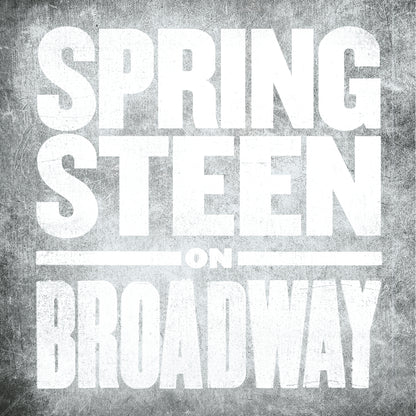 SPRINGSTEEN ON BROADWAY VINYL