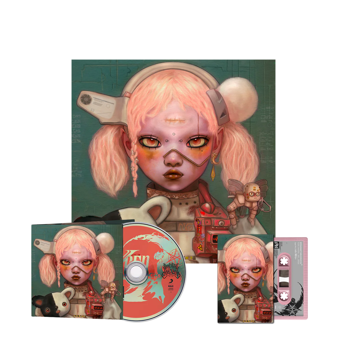 POST HUMAN : NeX GEn CD + RECYCLED PINK CASSETTE + CHOICE OF VINYL BUNDLE
