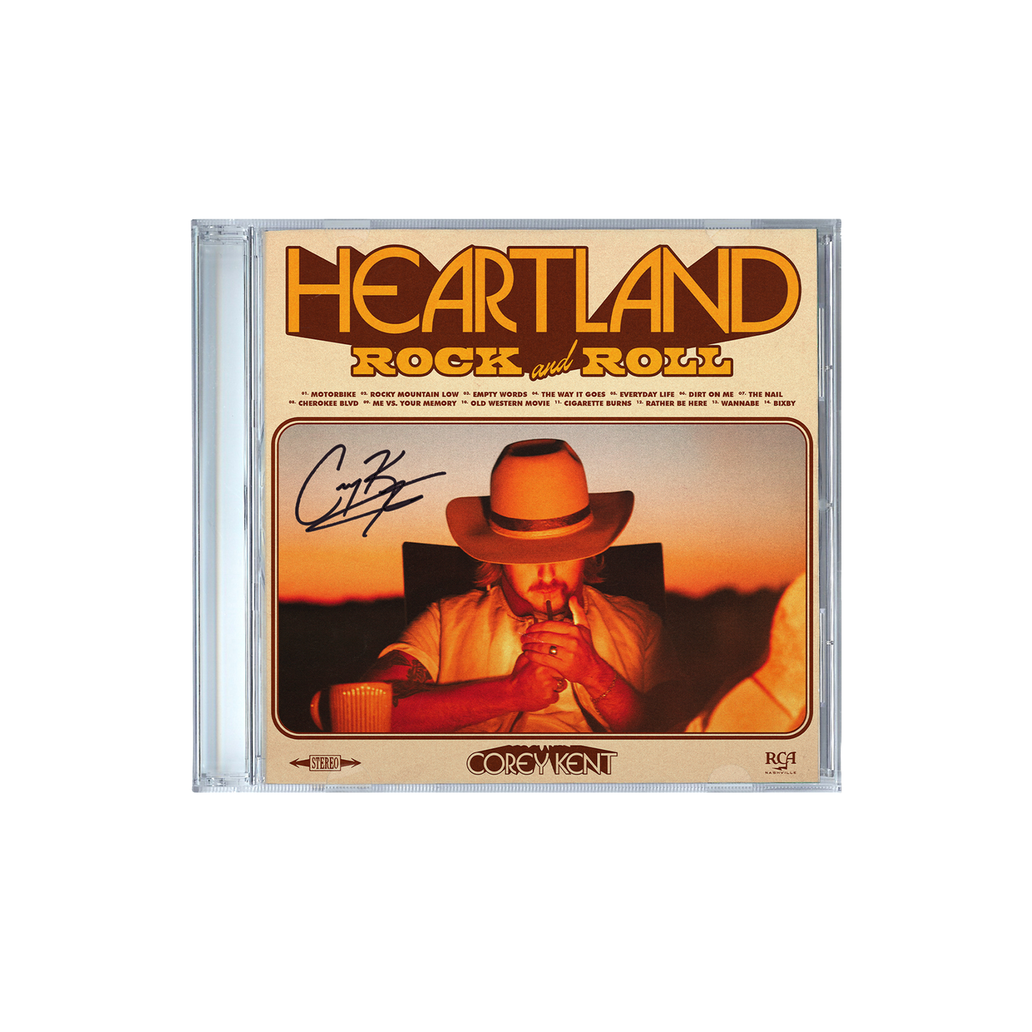 HEARTLAND ROCK AND ROLL CD (SIGNED)
