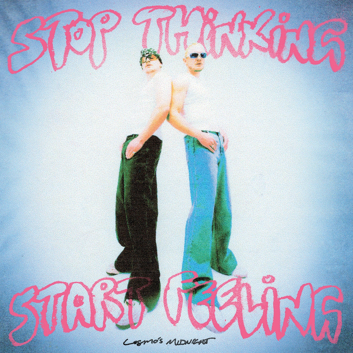 STOP THINKING START FEELING VINYL (POWDER PINK)