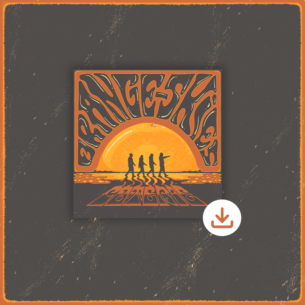 Orange Skies Sunset Digital Download