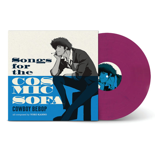 SONGS FOR THE COSMIC SOFA COWBOY BEBOP (PINK AND DARK BLUE MARBLED) VINYL