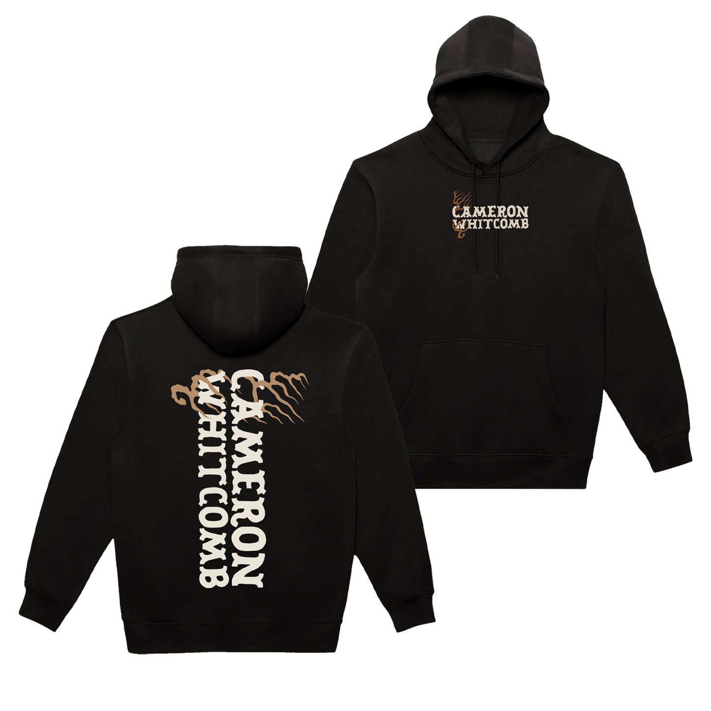 Black Tour Logo Hoodie